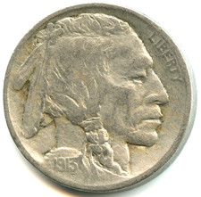 USA 5 cents Buffalo 1913 n°1530