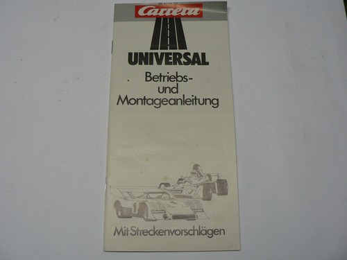 Carrera universal manuel - carrera,