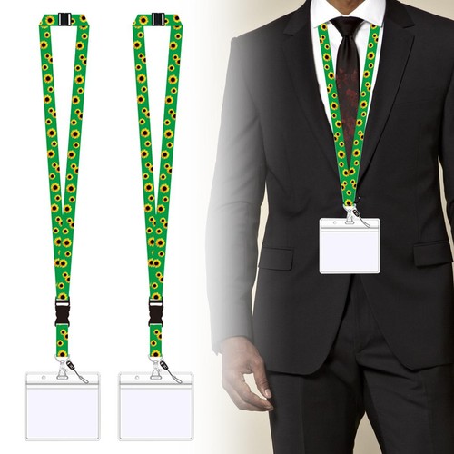 Lanyard vert tournesol avec - vert,