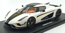 GT Spirit 1/18 Scale Resin GT391 - Koenigsegg Regera - White/Black