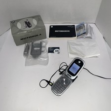 Motorola W315 Vintage Flip Phone Black