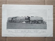 59 CLass Beyer-Garratt Locomotive for East African Rail - Vintage Print - 1957