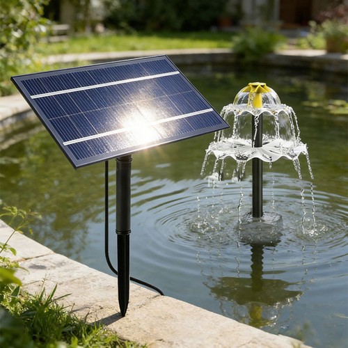 Pompe fontaine solaire 4w - fontaine,