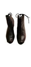TRIPPEN Germany $400 Calexico Black Leather Ankle Boots 42/ US 10 
