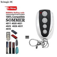 SOMMER SMG-001 TX-03-868-4 remote 868.8 MHz for garage door opener