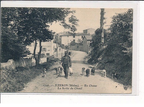 Yzeron chasse la sortie - yzeron, en