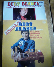 Burt Blanca 2 Albums Vinyl 33Tours "Spécial Rock" Rock'n'Roll Mémorian Vol 7"