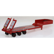 ODEON 104 - SEMI TRAILER ENGINE CARRIER 3 AXLES (WITHOUT TRACTOR) RED 1/43
