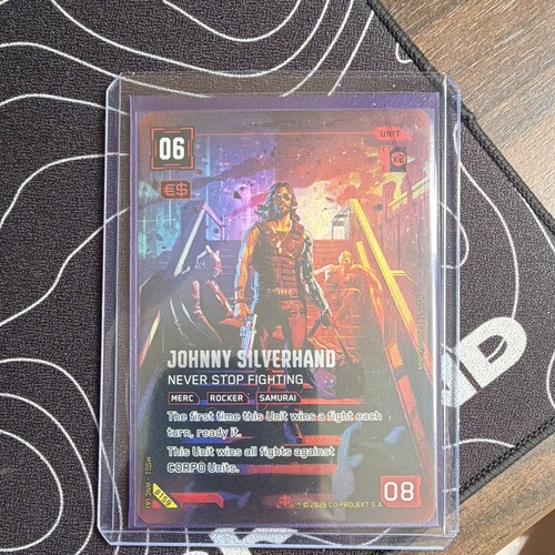 Cyberpunk tcg beta johnny - cyberpunk,