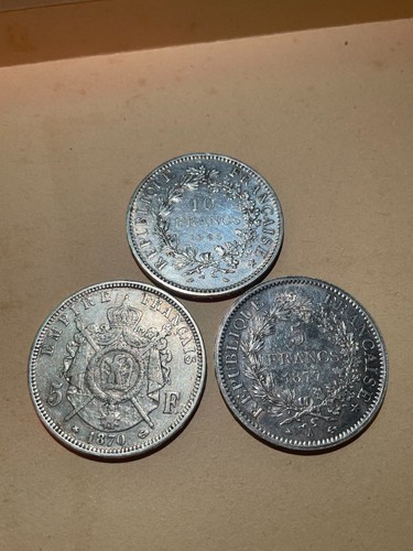 Lot pièces argent - lot,