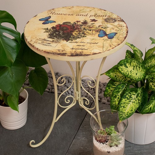 Bistrot table déco beistell - table,