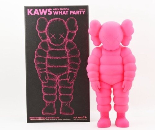 Kaws what party pink - party,