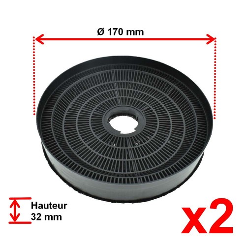 Filtre charbon hotte - filtre,