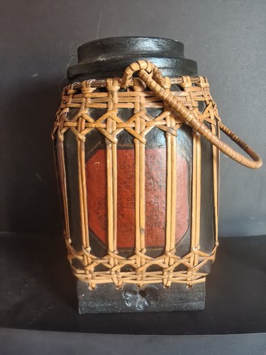 Ancien panier riz birman - à,