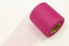 Rouleau Tulle uni Fuchsia 8 cm