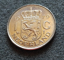 Pays Bas 1 Gulden 1979 Nickel