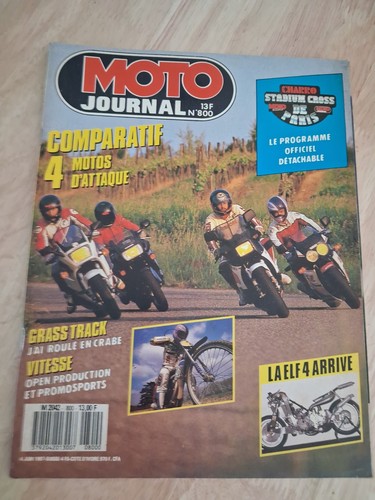 Moto journal 1987 - journal, 800
