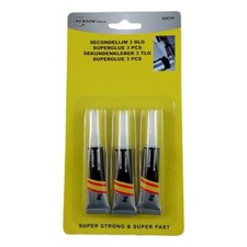 Lot de 3 Tubes de Colle Super