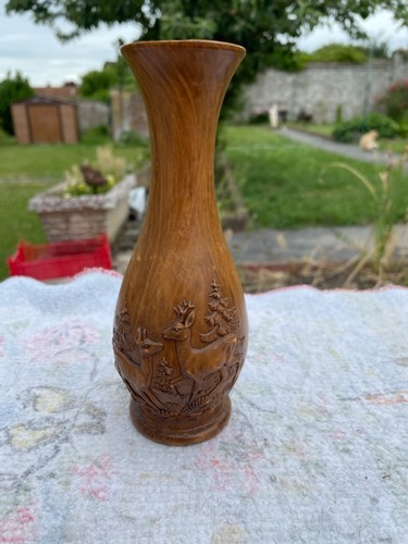 Vase vintage résine - vintage, en