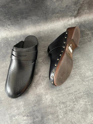 Arket sabots cuir noir - , semelle