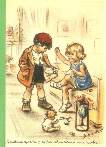 Germaine bouret carte - bouret,