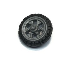 Playmobil child motorcycle cross wheel