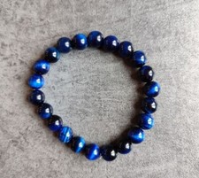 Blue Tiger Eye Bracelet