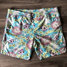 Vilebrequin Fish And Anenome Print Swim Trunks (With Measurements)