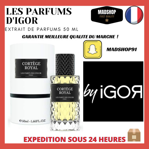 Les parfums igor cortege - parfums,