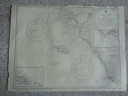 Carte marine france west - /,