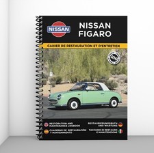NISSAN FIGARO : Cahier de Restauration - 100 Pages - Livraison gratuite !