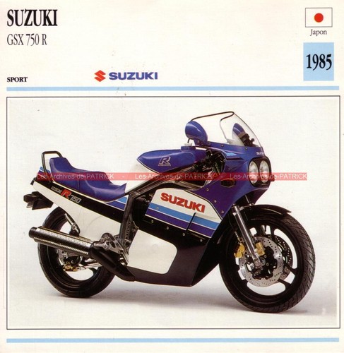 Suzuki gsx 750 gsxr 1985 - gsx-r,