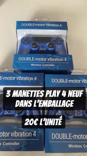 Manette ps4 dualshock - manette, 4