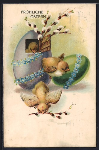 Poussin pâques avec - pâques,