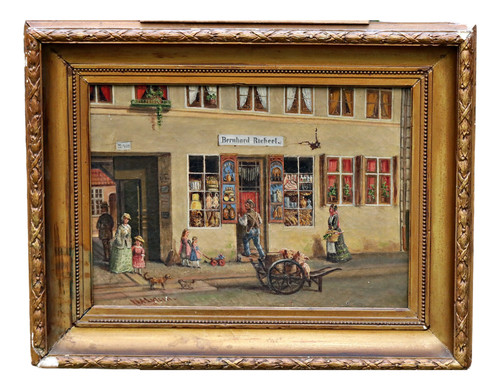 Huile sur toile niels aagaard - huile,