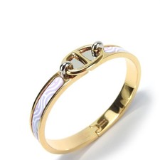 OCCASION bracelet Hermes Mini Click Chaîne d'Ancre métal 28,4g or bijoux femme