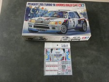 Tamiya 1/24 Peugeot 205 Turbo