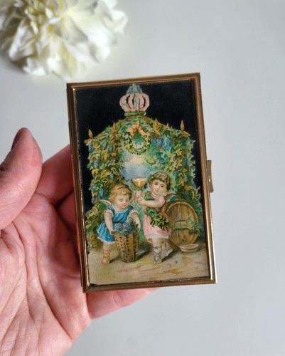 Ancien etui porte cartes - porte, cartes,