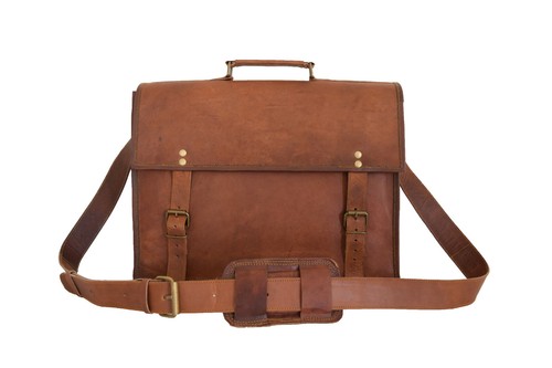 Sacoche cuir vintage - cuir, sac
