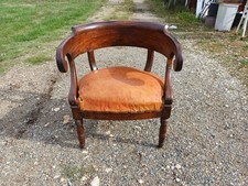 Empire armchair 19th century mahogany
