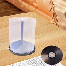 Seau de rangement pour CD Seau de rangement vide pour DVD pour bibliothèque,