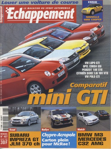Echappement 407 2001 - n°407, 07/2001