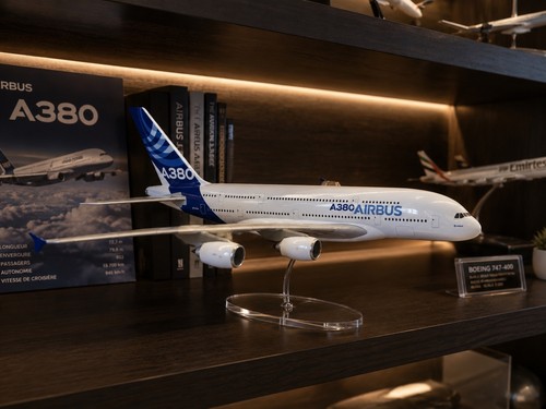 Airbus a380 grande maquette - airbus,