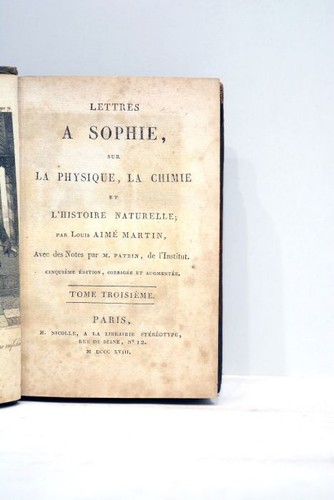 Livre ancien martin lettres - livre,