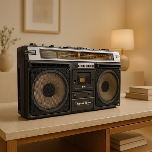 Sharp 8585 stéréo radio - gf-8585,
