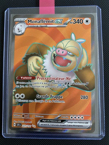 Carte pokémon monaflemit - pokémon, ex