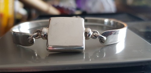Bracelet argent massif - argent, 925