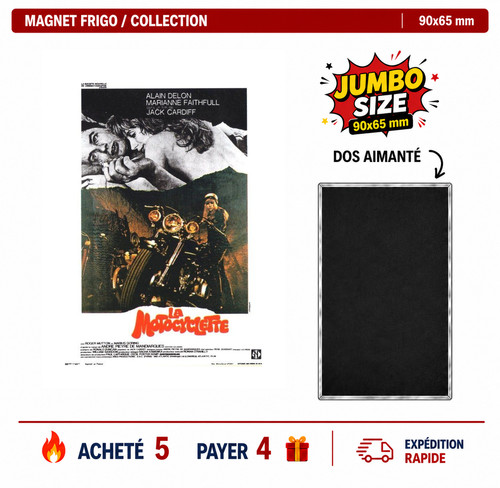 Magnet frigo alain delon - alain, la