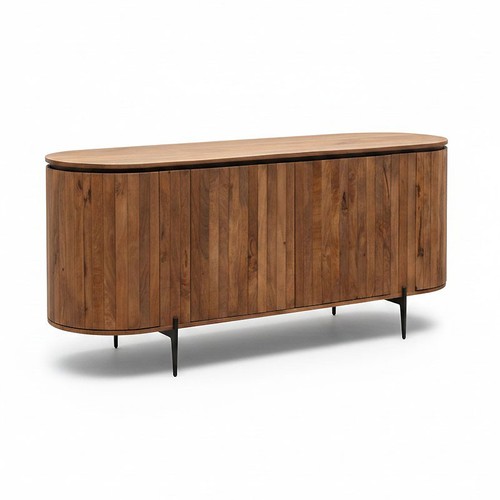 Buffet arrondi ainigma bois - buffet,