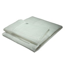 Bâche terrasse 170g/m² - bâche de protection armée transparente 4x3 m